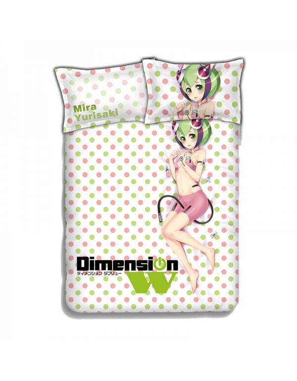 Yurisaki Mira - Dimension W Bedding Sets,Bed Blanket & Duvet Cover,Bed Sheet with Kissenbezüge