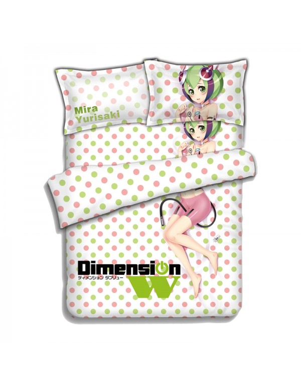 Yurisaki Mira - Dimension W Bedding Sets,Bed Blanket & Duvet Cover,Bed Sheet with Kissenbezüge