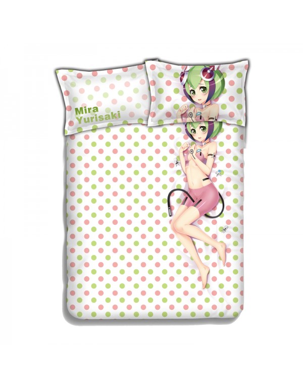 Yurisaki Mira - Dimension W Bedding Sets,Bed Blanket & Duvet Cover,Bed Sheet with Kissenbezüge