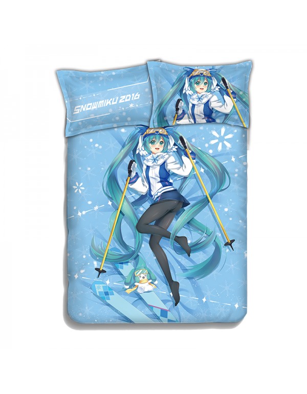 Miku Hatsune - Vocaloid Bedding Sets,Bed Blanket &...