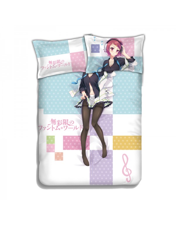 MINASE Koito - Myriad Colors Phantom World 4 Pieces Bedding Sets,Bed Sheet Duvet Cover with Kissenbezüge