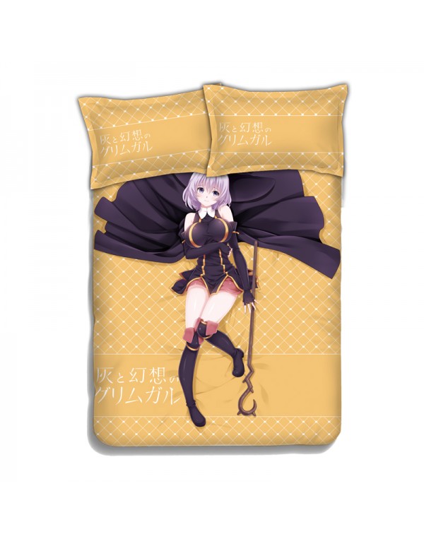 Shihoru-Grimgar of Fantasy and Ash Bed Sheet Duvet Cover with Kissenbezüge