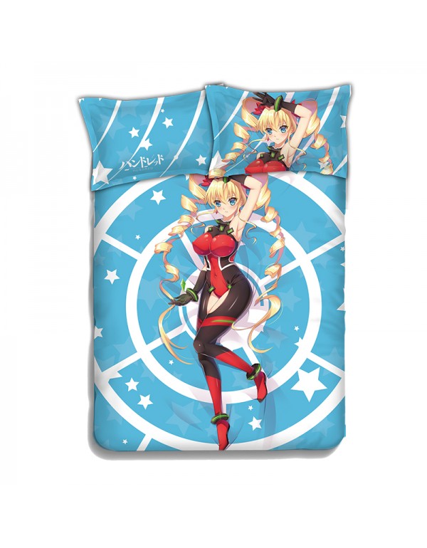 Hundred Japanese Anime Bed Blanket Duvet Cover with Kissenbezüge