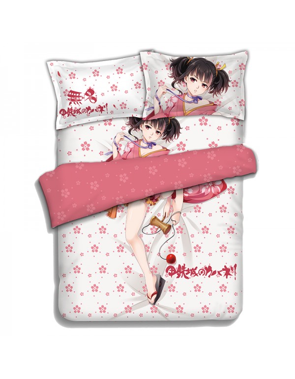 Mumei - Kabaneri of the Iron Fortress Anime Bedding Sets,Bed Blanket & Duvet Cover,Bed Sheet