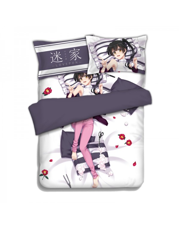 Lovepon - The Lost Village Japanese Anime Bed Blanket Duvet Cover