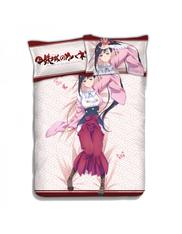 Ayame Yomogawa - Kabaneri the Iron Fortress Japanese Anime Bed Sheet Duvet Covers