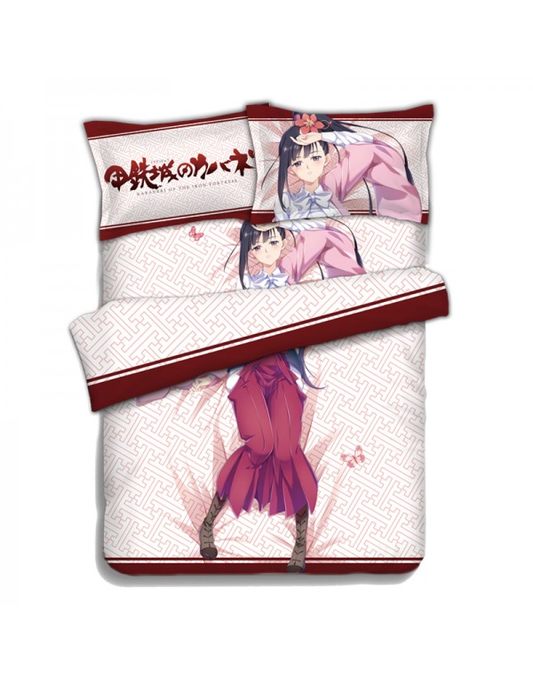 Ayame Yomogawa - Kabaneri the Iron Fortress Japanese Anime Bed Sheet Duvet Covers