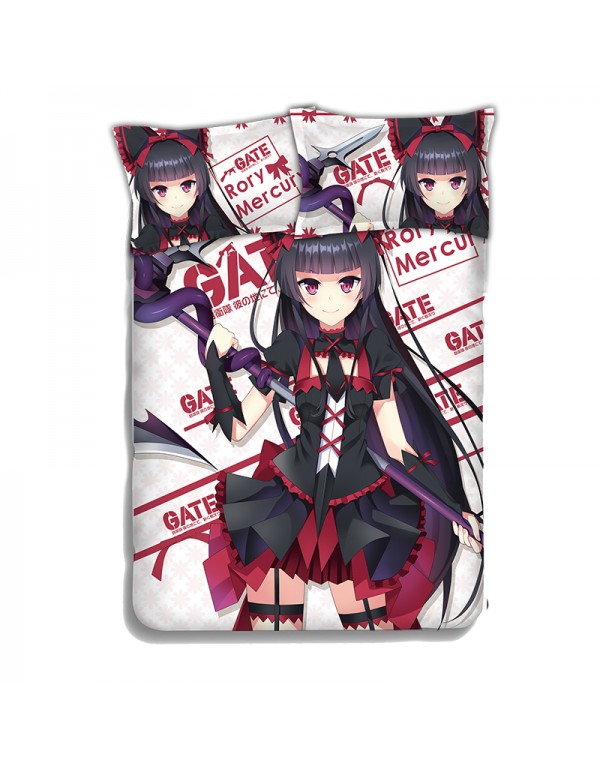 Rory Mercury - Gate Anime Bedding Sets,Bed Blanket & Duvet Cover,Bed Sheet with Kissenbezüge