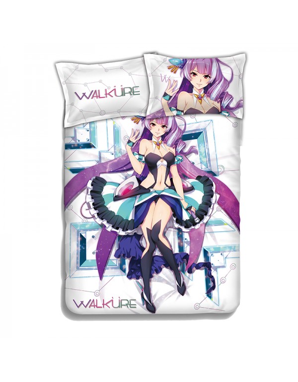 Mikumo Guynemer - Macross Delta Japanese Anime Bed Sheet Duvet Cover with Kissenbezüge