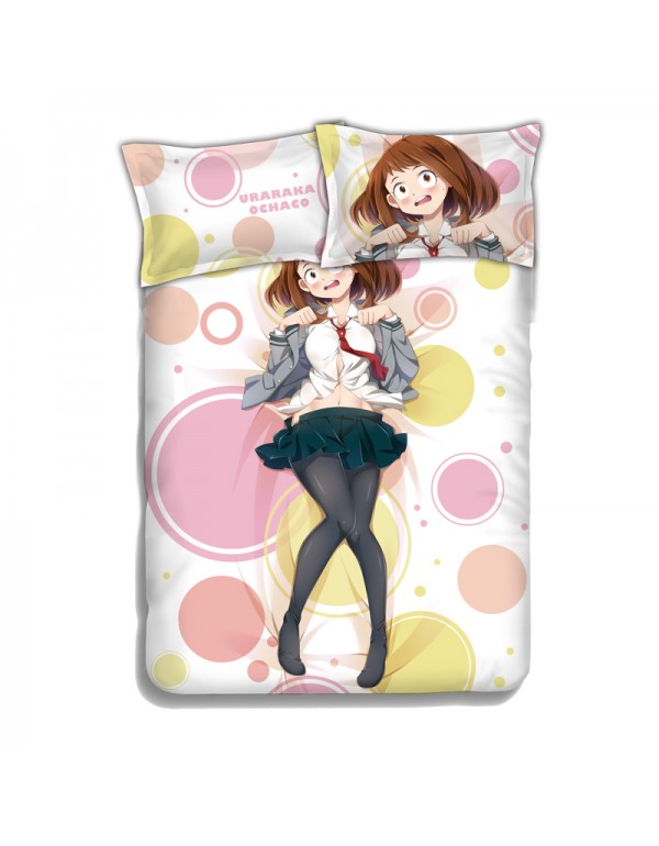 Ochako Uraraka - Boku no Hero Academia Anime 4 Pieces Bedding Sets,Bed Sheet Duvet Cover