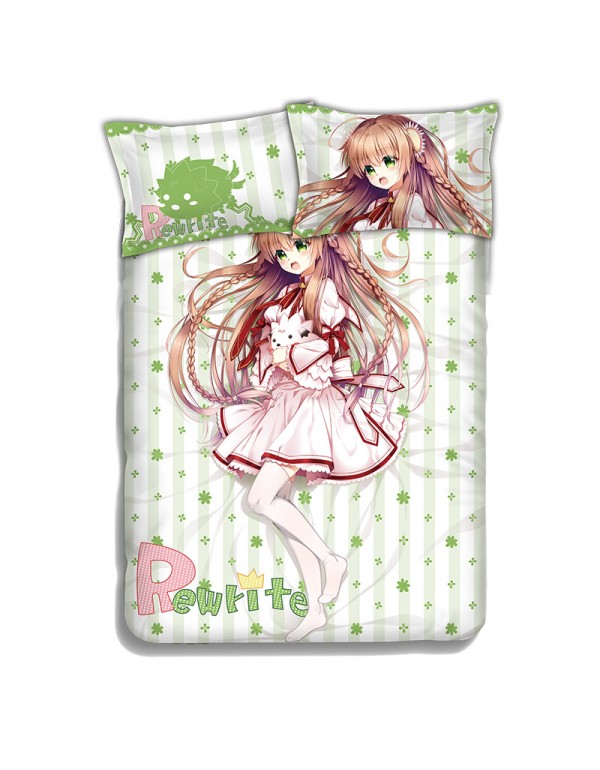 Kanbe Kotori-Rewrite Japanese Anime Bed Sheet Duve...