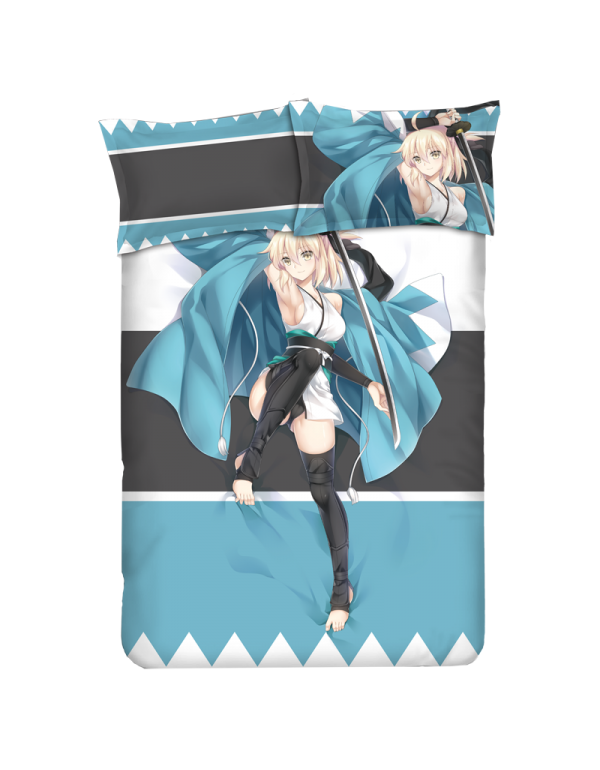 Saber - Fate Anime Bedding Sets,Bed Blanket & ...