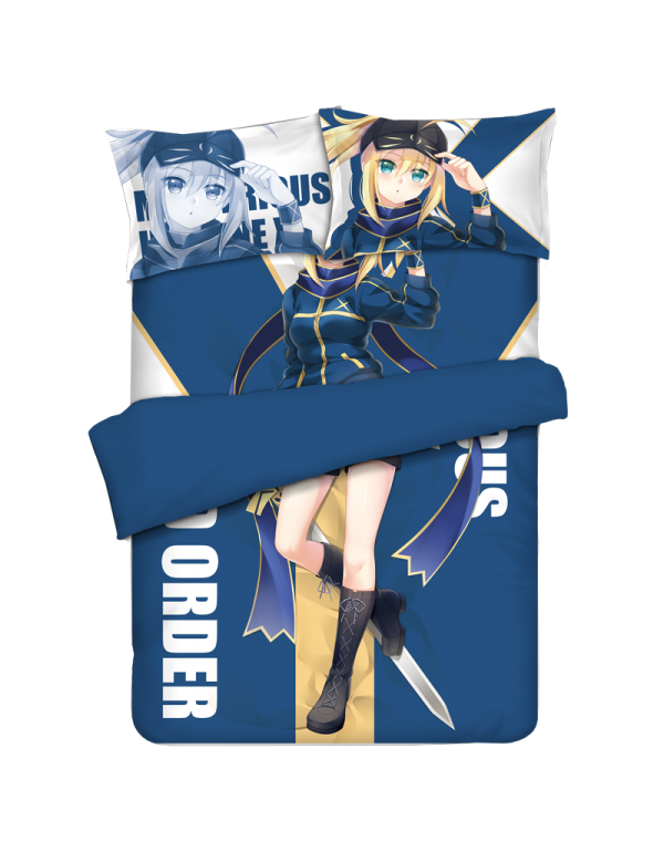 Mysterious Heroine X - Fate Grand Order Anime 4 Pieces Bedding Sets,Bed Sheet Duvet Cover