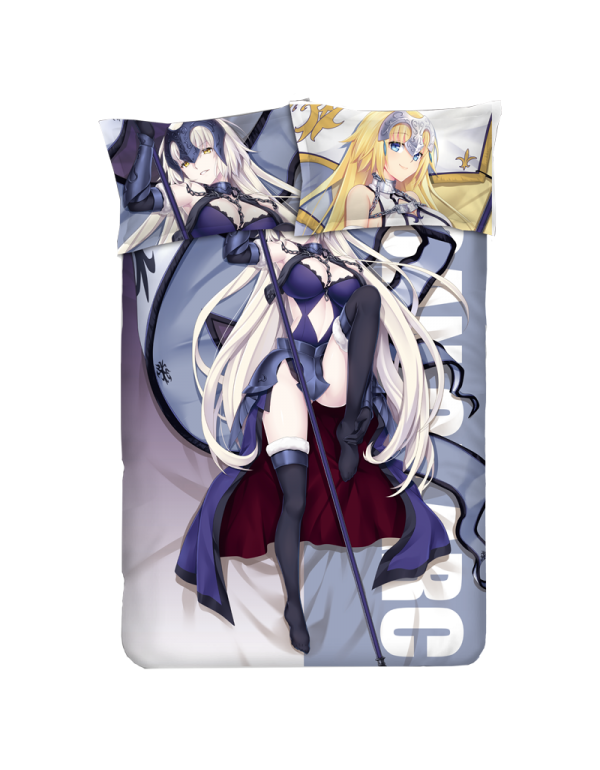 Jeanne d'Arc - Fate Grand Order Anime Bed Blanket Duvet Cover with Kissenbezüge