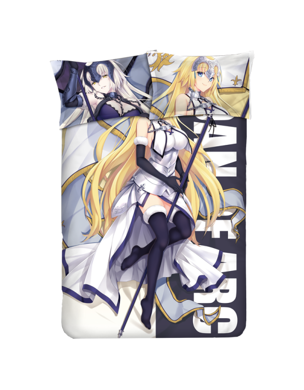 Jeanne d'Arc - Fate Grand Order Anime Bed Blanket Duvet Cover with Kissenbezüge