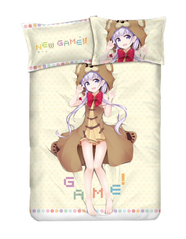 Suzukaze Aoba - New Game Anime Bedding Sets,Bed Bl...