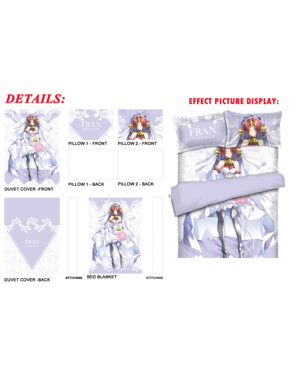 Frankenstein - Fate Anime Bedding Sets,Bed Blanket & Duvet Cover,Bed Sheet with Kissenbezüge