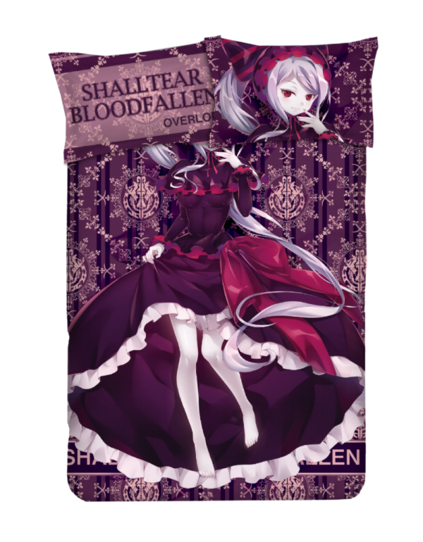 Shalltear bloodfallen-Overlord Anime Bed Blanket Duvet Cover with Kissenbezüge