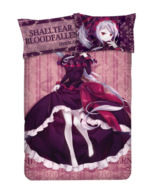 Shalltear bloodfallen-Overlord Anime Bed Blanket Duvet Cover with Kissenbezüge