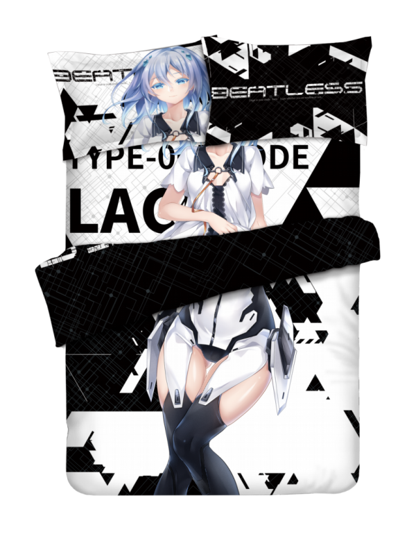 Lacia-BEATLESS Anime Bedding Sets,Bed Blanket & Duvet Cover,Bed Sheet with Kissenbezüge