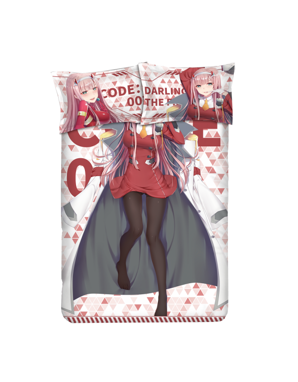 ZERO Japanese Anime Bed Sheet Duvet Cover with Kis...