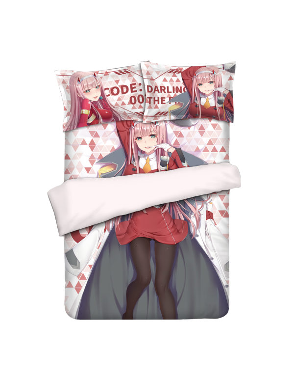 ZERO Japanese Anime Bed Sheet Duvet Cover with Kissenbezüge