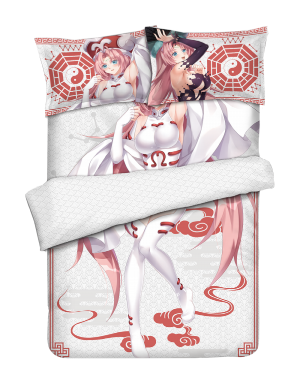 Daji Japanese Anime Bed Blanket Duvet Cover with Kissenbezüge