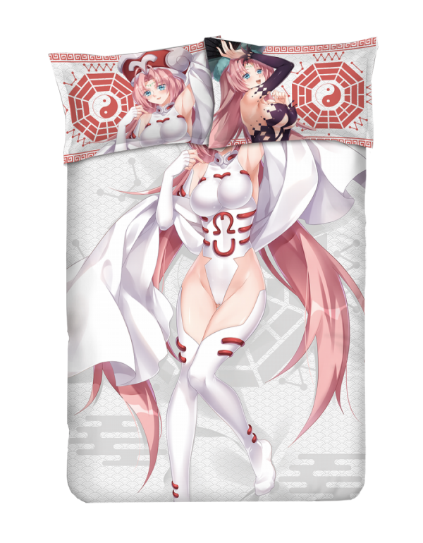 Daji Japanese Anime Bed Blanket Duvet Cover with Kissenbezüge