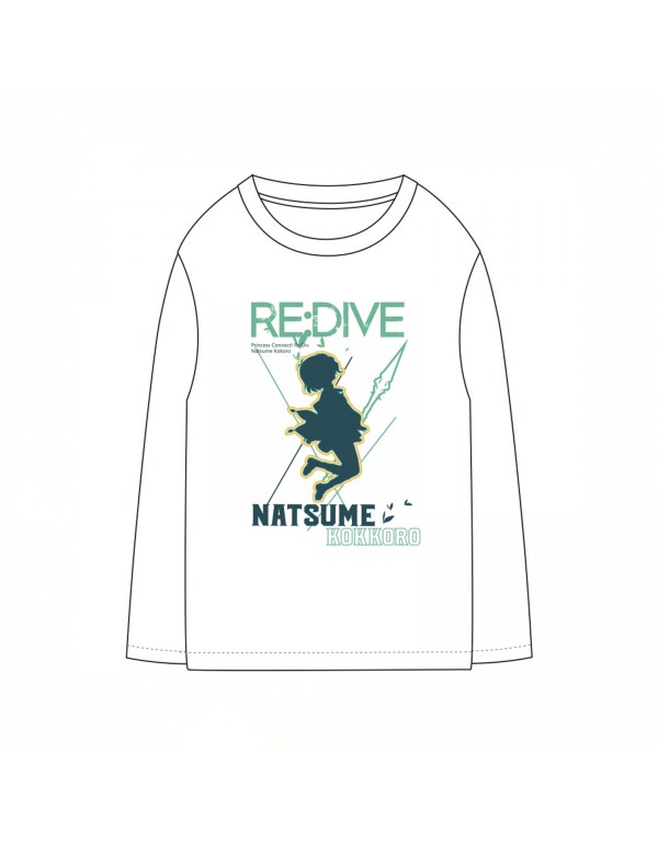 Natsume Kokoro Re:Dive Anime Long Sleeve T-shirts ...