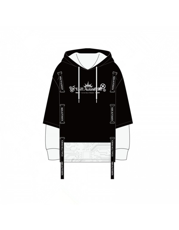 Unisex NieR Automata Anime Hoodies Sweatshirts Cos...