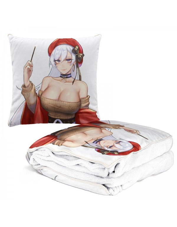 Besorgen Anime Kissen Decke 2 In 1 Azur Lane Belfa...