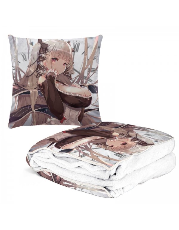 Speziell Anime Kissen Decke 2 In 1 Azur Lane Formi...