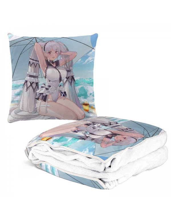 Speziell Anime Kissen Decke 2 In 1 Azur Lane Formi...