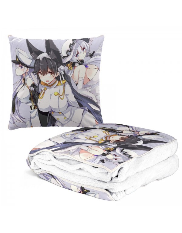 Billig Anime Kissen Decke 2 In 1 Azur Lane Illustr...