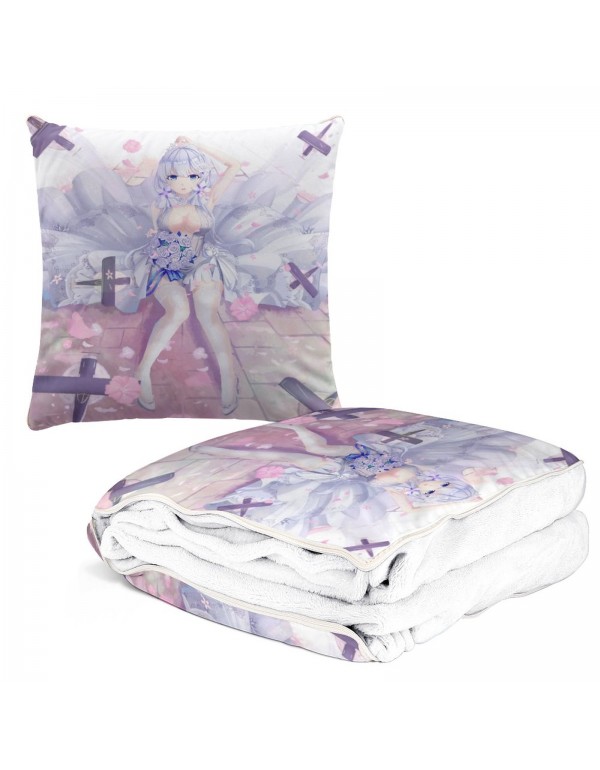 Billig Anime Kissen Decke 2 In 1 Azur Lane Illustr...