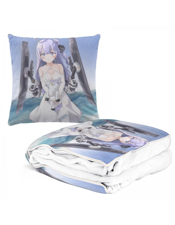 Neu Anime Kissen Decke 2 In 1 Azur Lane Unicorn 38...