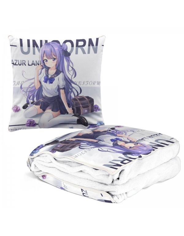 Kaufen Anime Kissen Decke 2 In 1 Azur Lane Unicorn...