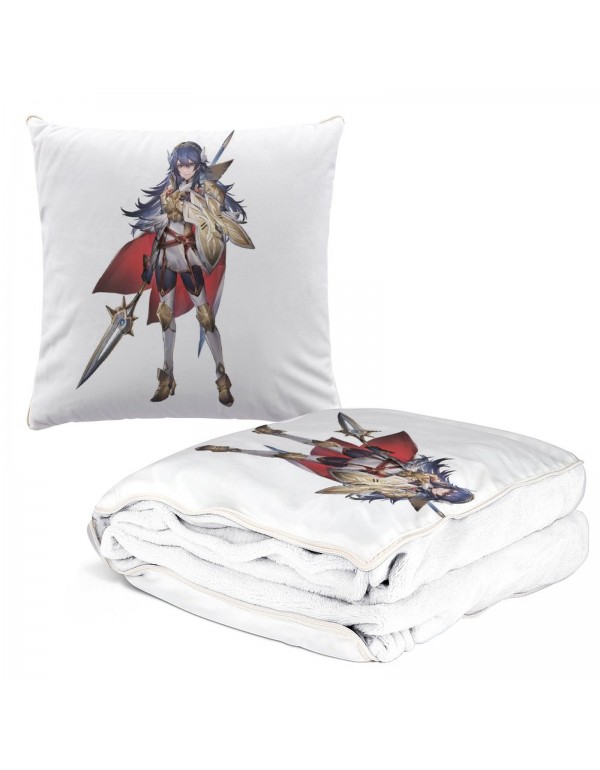 Besonderheit Anime Kissen Decke 2 In 1 Nintendo Fire Emblem Lucina 38x38cm(150x180cm)