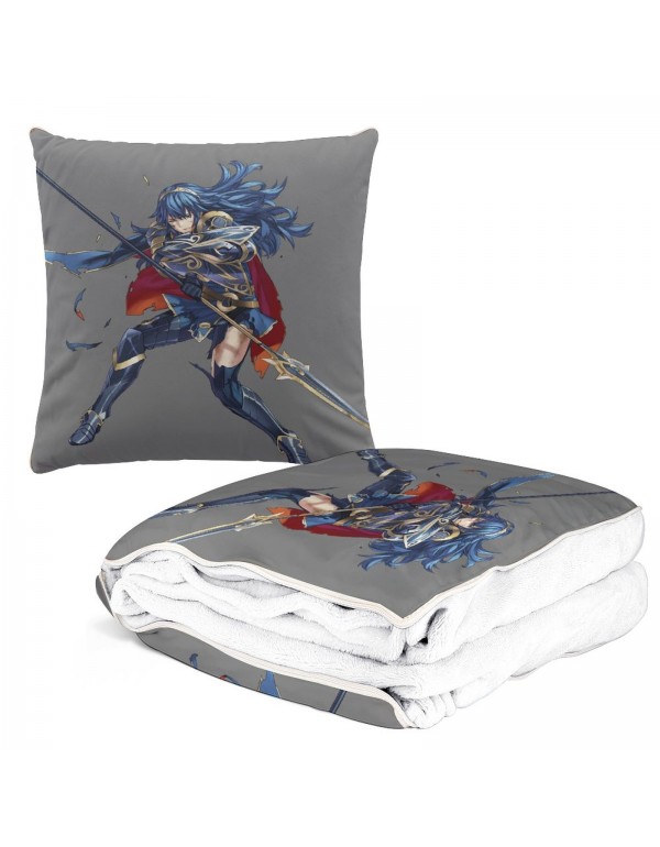 Brauch Anime Kissen Decke 2 In 1 Nintendo Fire Emblem Lucina 38x38cm(150x180cm)