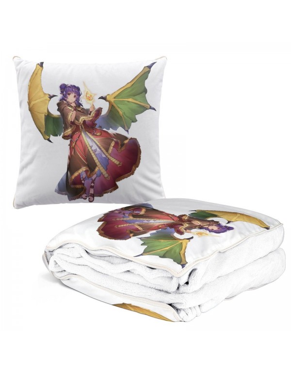 Besonderheit Anime Kissen Decke 2 In 1 Nintendo Fire Emblem Myrrh 38x38cm(150x180cm)