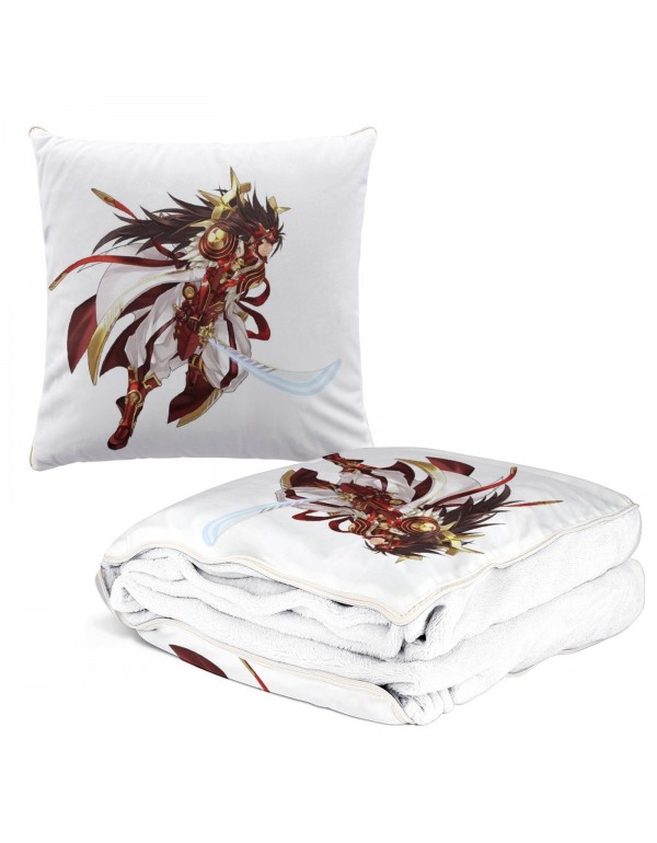 Schnäpche Anime Kissen Decke 2 In 1 Nintendo Fire Emblem Ryoma 38x38cm(150x180cm)