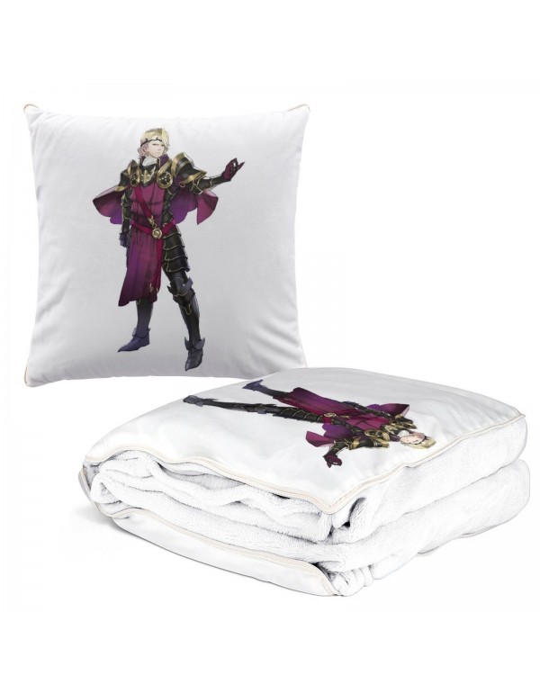 Billig Anime Kissen Decke 2 In 1 Nintendo Fire Emblem Xander 38x38cm(150x180cm)