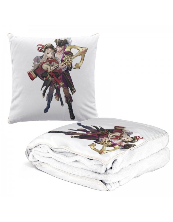 Angebote Anime Kissen Decke 2 In 1 Nintendo Fire Emblem Xander 38x38cm(150x180cm)