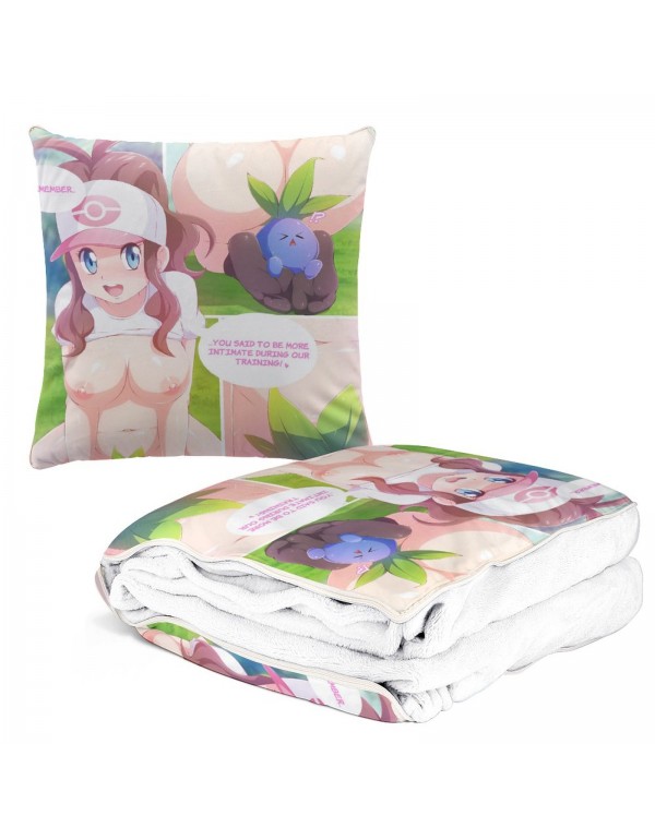 Kaufen Kissen Decke Set Anime Pokemon Touko