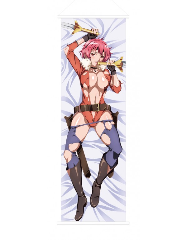 Kuroinu Kedakaki Seijo wa Hakudaku ni Somaru Maia Japanese Anime Painting Home Decor Wall Scroll Posters