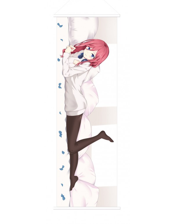 The Quintessential Quintuplets Nakano Miku Japanese Anime Painting Home Decor Wall Scroll Posters