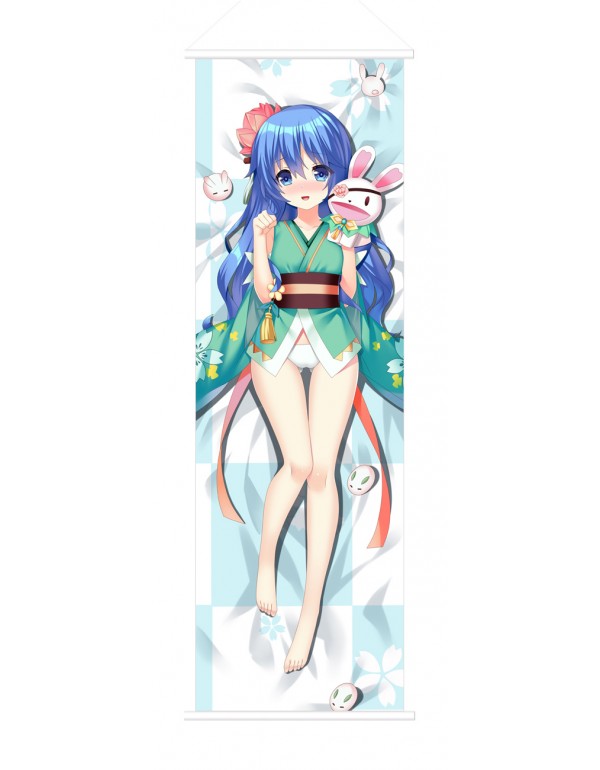 Date A Live Himekawa Yoshino Japanese Anime Painting Home Decor Wall Scroll Posters