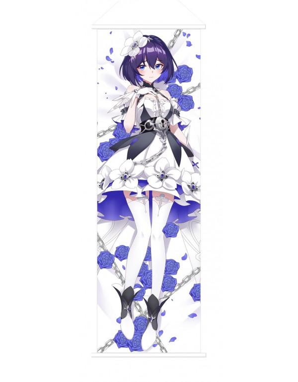 Honkai Impact 3rd Seele Vollerei Japanese Anime Painting Home Decor Wall Scroll Posters