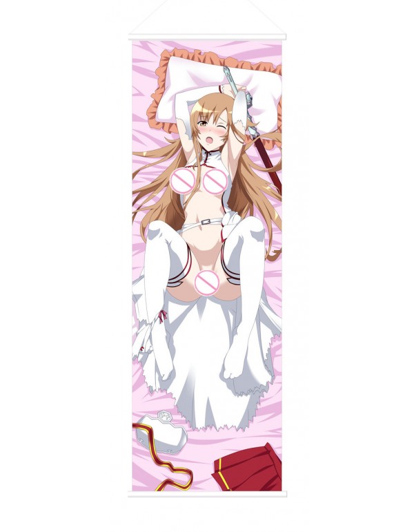 Asuna Sword Art Online Scroll Painting Wall Pictur...