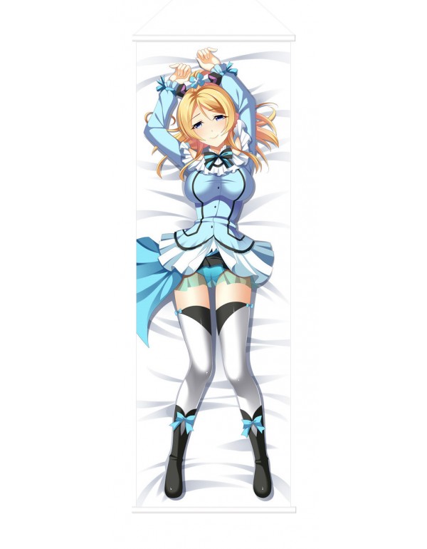 Ayase Eli Love Live Scroll Painting Wall Picture Anime Wall Scroll Hanging Deco